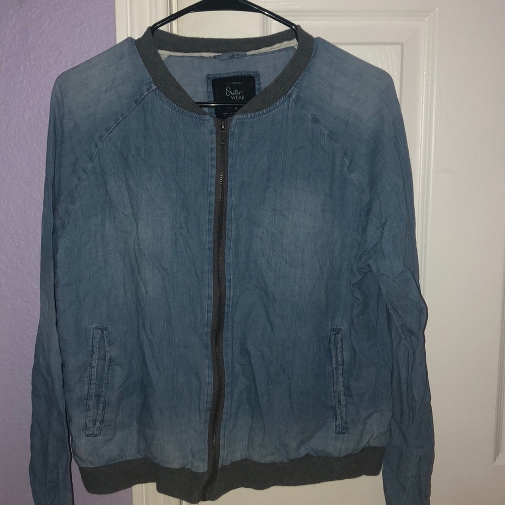 Cotton On Denim zipup